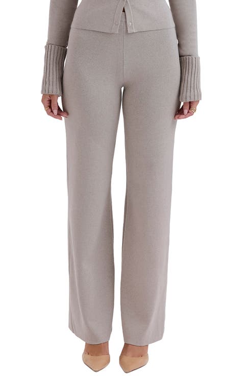 Hunter Cotton & Cashmere Blend Pants