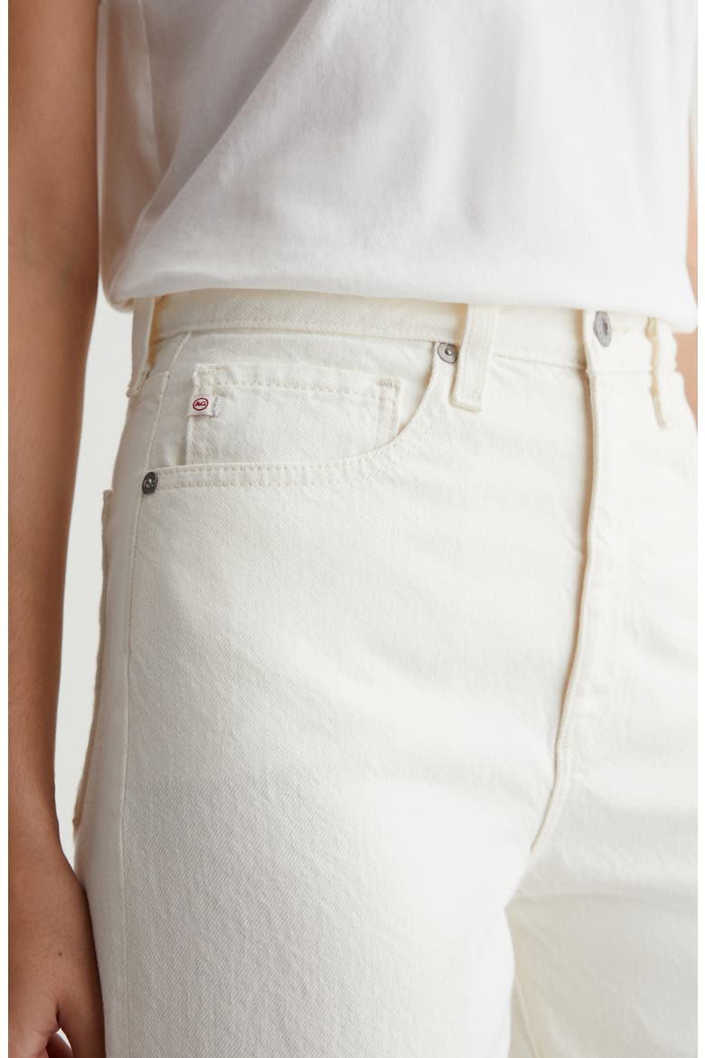 Kora High Waist Ankle Wide Leg Jeans, Alternate, color, POWDER
