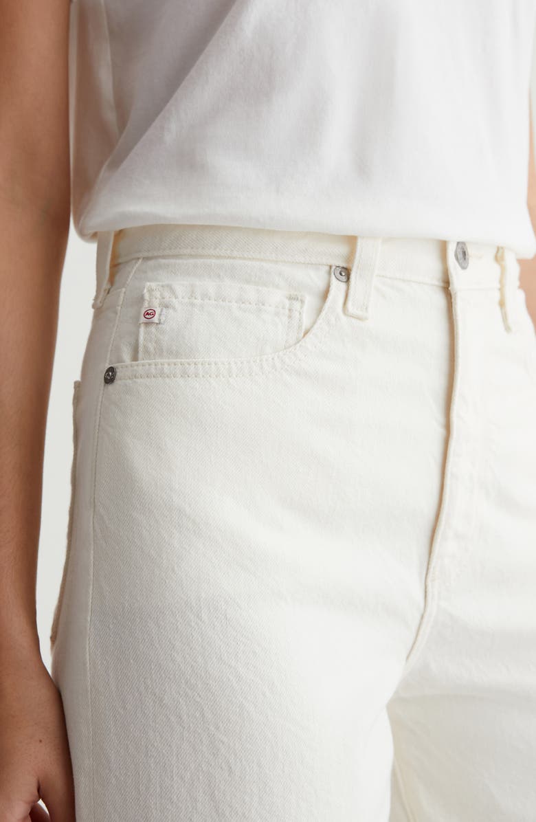 Kora High Waist Ankle Wide Leg Jeans