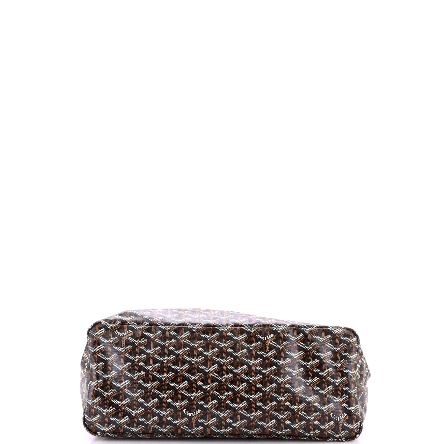 Pre-Owned Goyard Boheme Hobo Coated Canvas, Alternate, color, Black