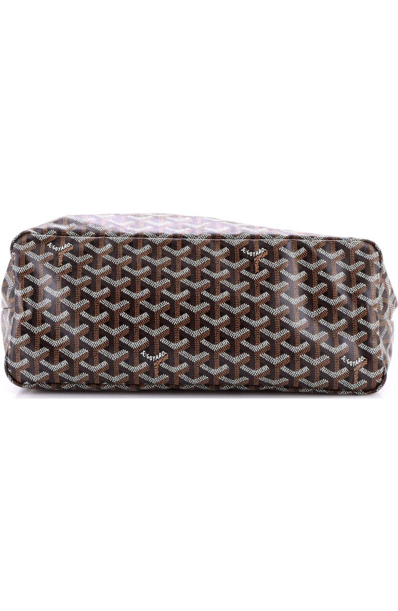 Pre-Owned Goyard Boheme Hobo Coated Canvas, Alternate, color, Black