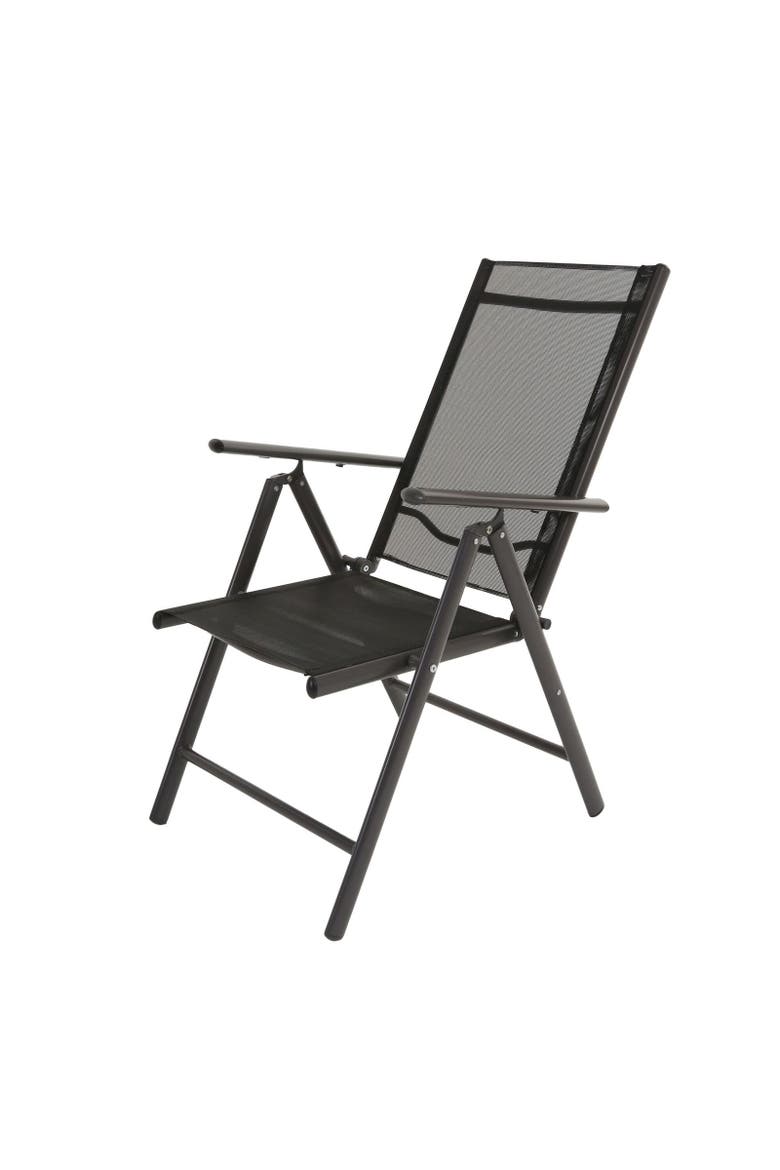 Varna Folding Chair, Main, color, Black