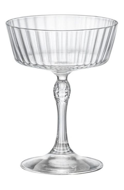 America Fizz Set of 4 Cocktail Glasses
