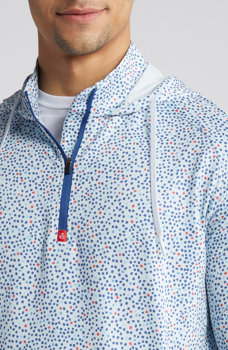 Swannies Tilly Half Zip Hoodie, Alternate, color, Sky