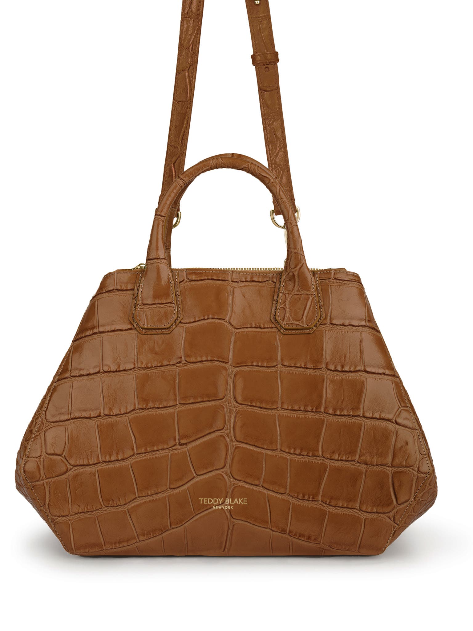 Teddy Blake Vera Croco 14", Alternate, color, Camelbrown