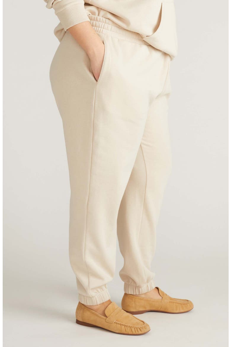 Lyria Fleece Sweatpants, Alternate, color, DOVE WING