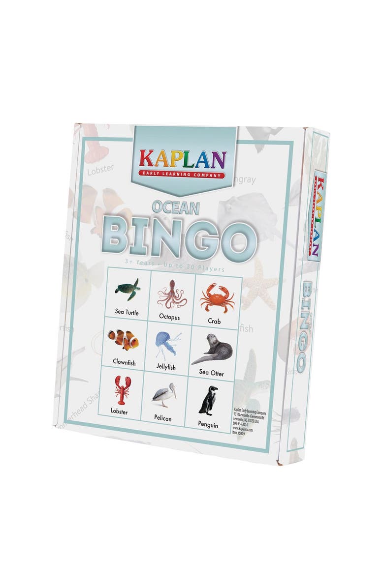 Kaplan Early Learning Company Ocean Bingo Learning Game, Alternate, color, Multicolored