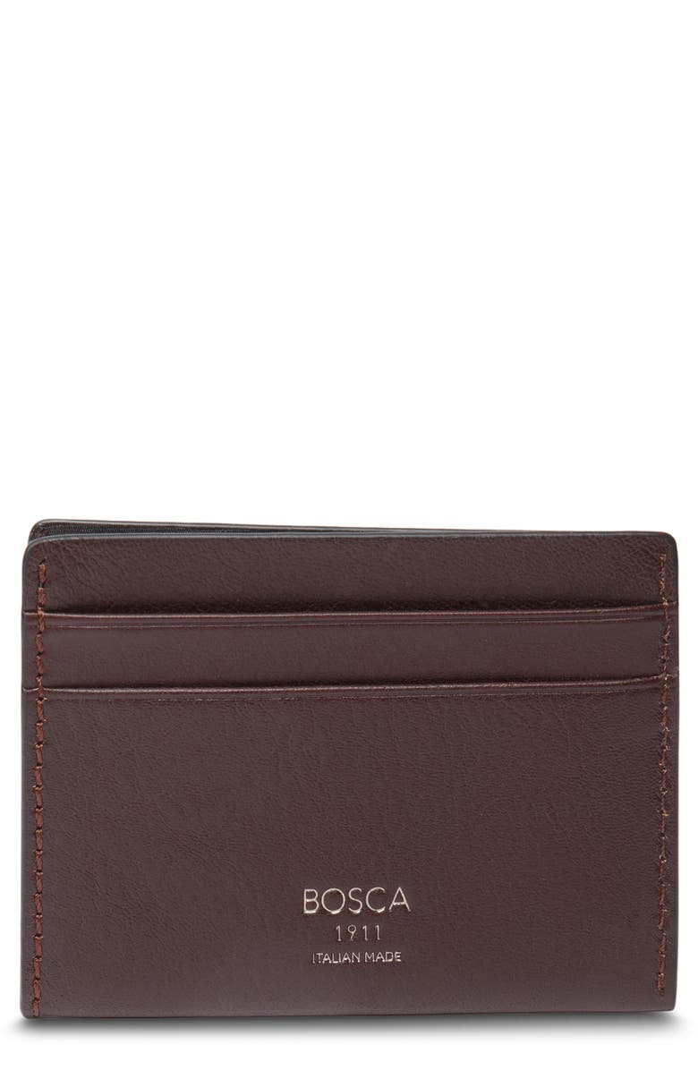 Bosca Weekend Leather Wallet, Main, color, 