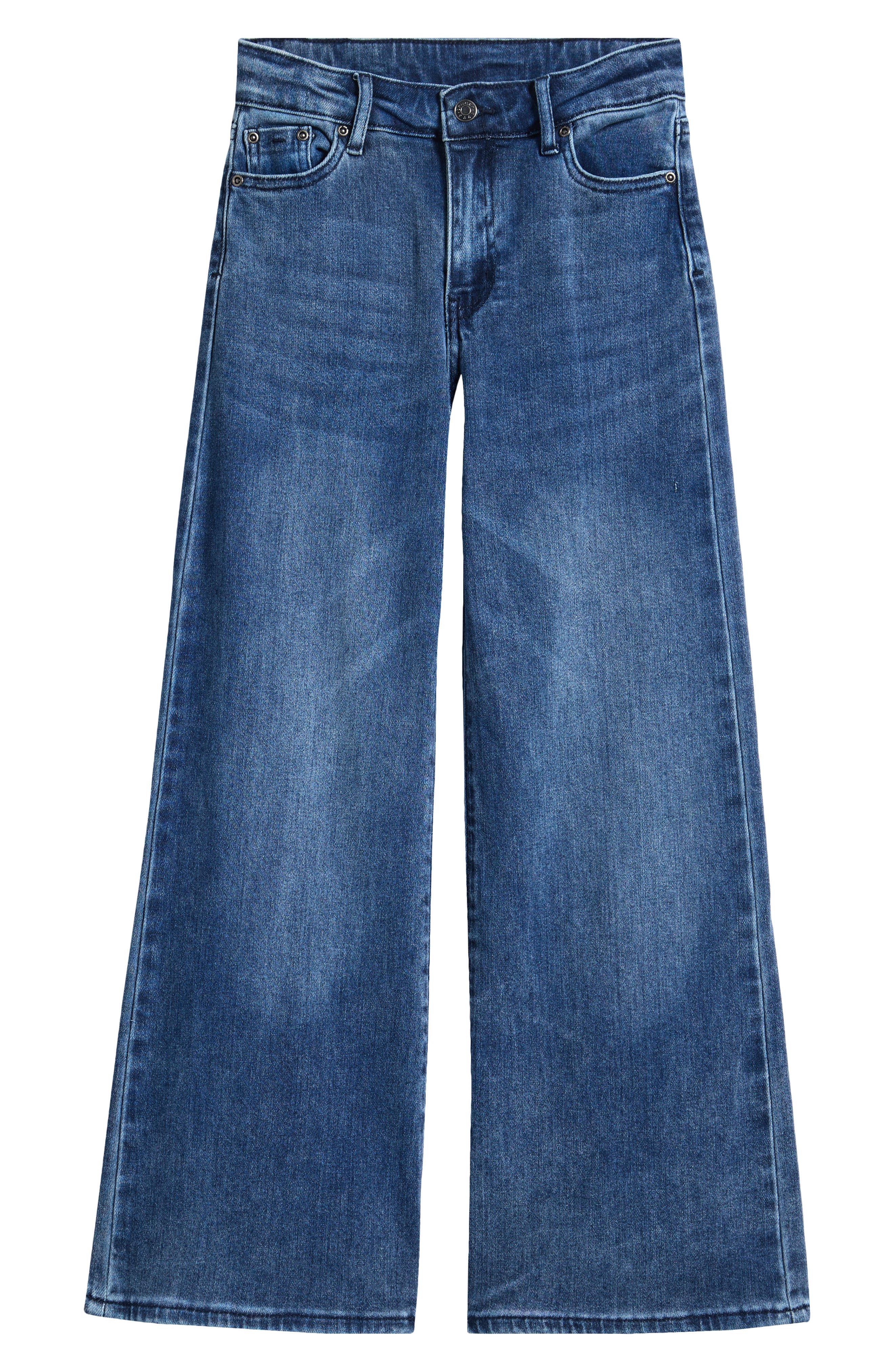 Tractr Kids' Wide Leg Jeans