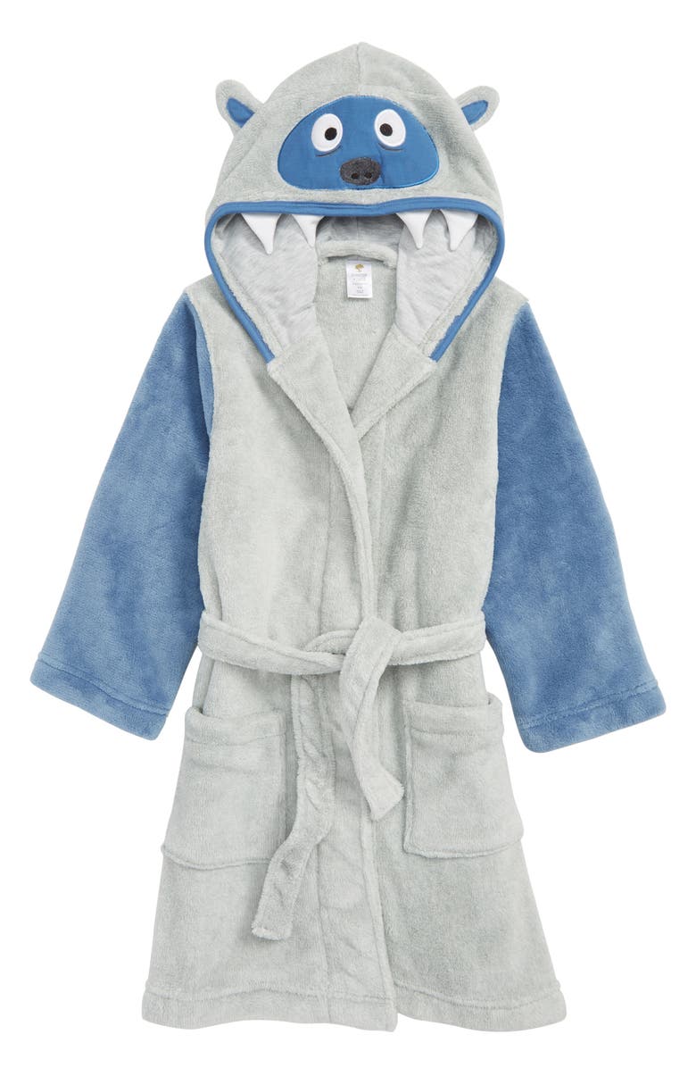 Tucker + Tate Monster Plush Robe, Main, color, 