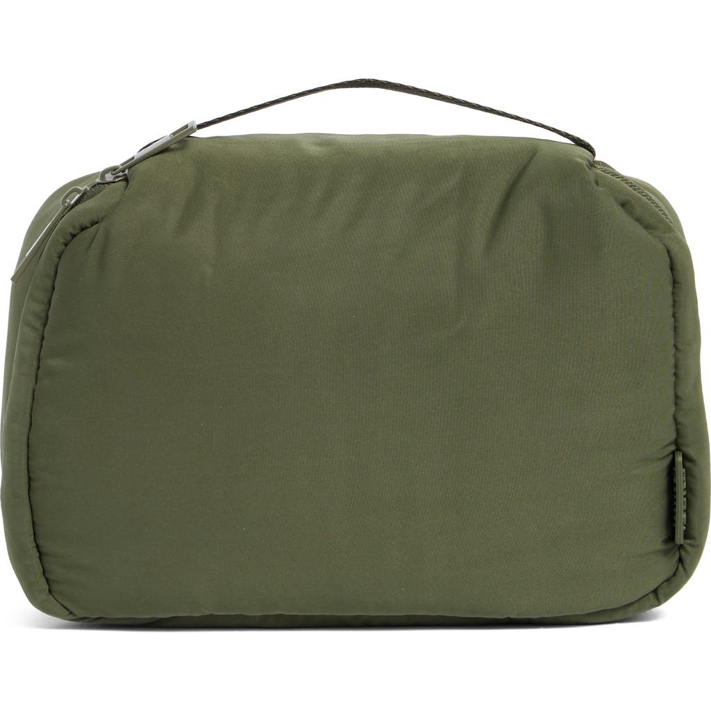 Mytagalongs Puffer Tech Zip Pouch In Green