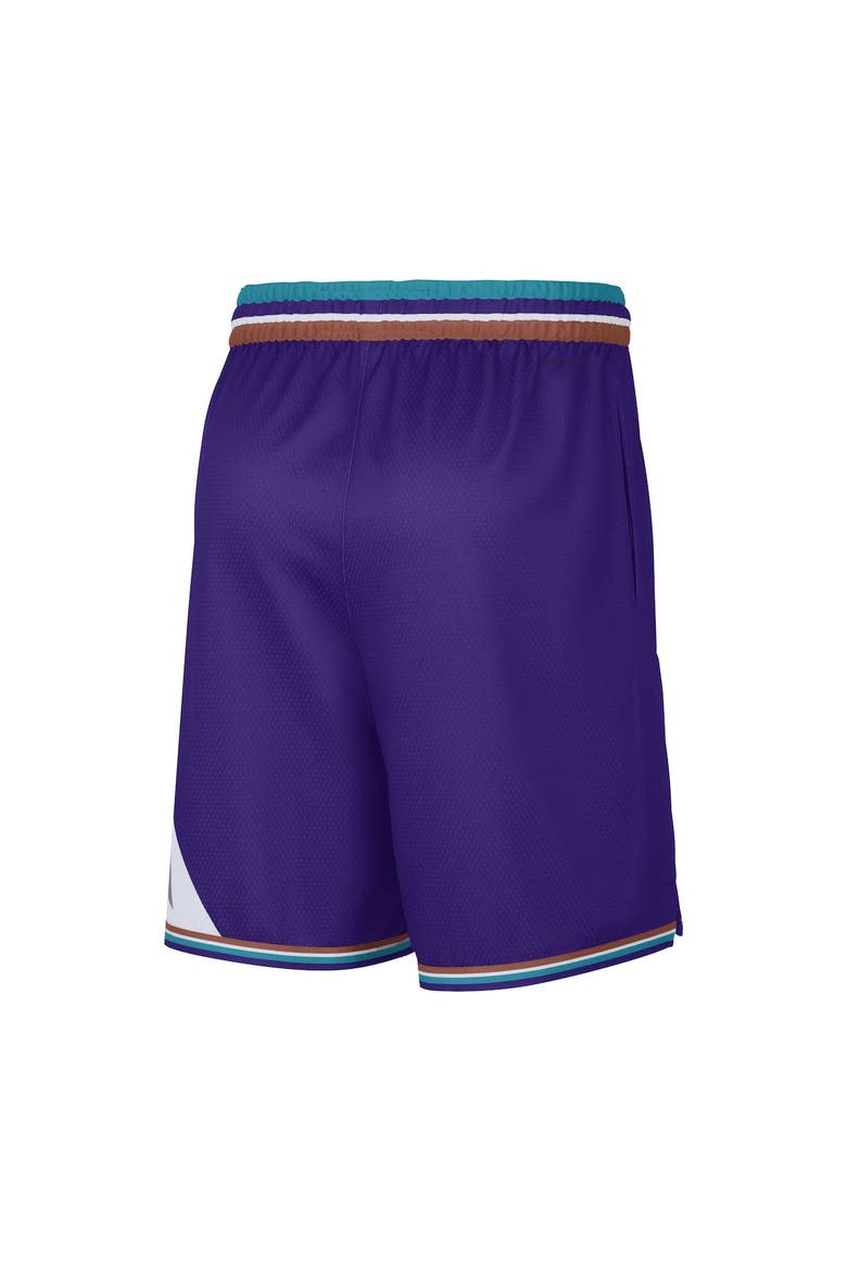 Men's Nike Purple Utah Jazz 2022/23 Classic Edition Swingman Performance Shorts, Alternate, color, Purple