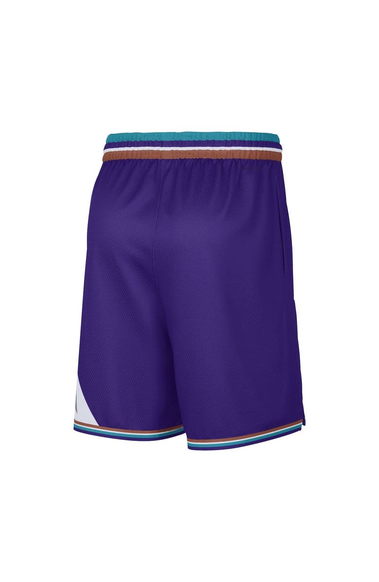 Nike Men's Nike Purple Utah Jazz 2022/23 Classic Edition Swingman Performance Shorts, Alternate, color,