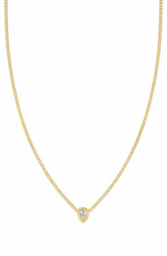 Varda 18k Gold Diamond Pendant Necklace