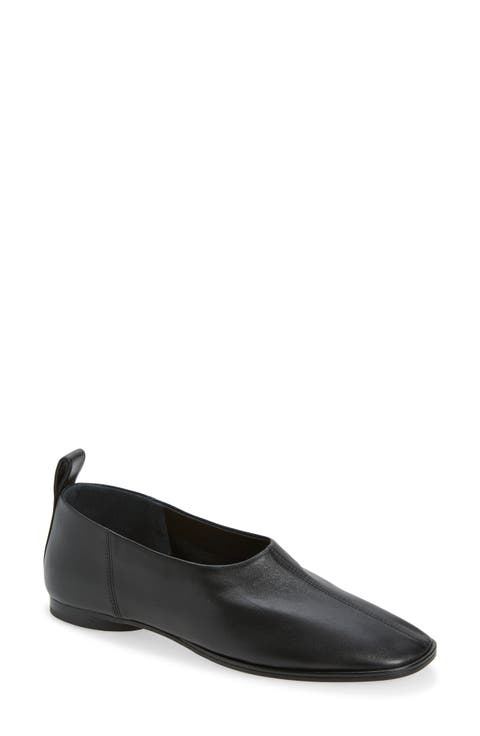 Kiki Leather Flat