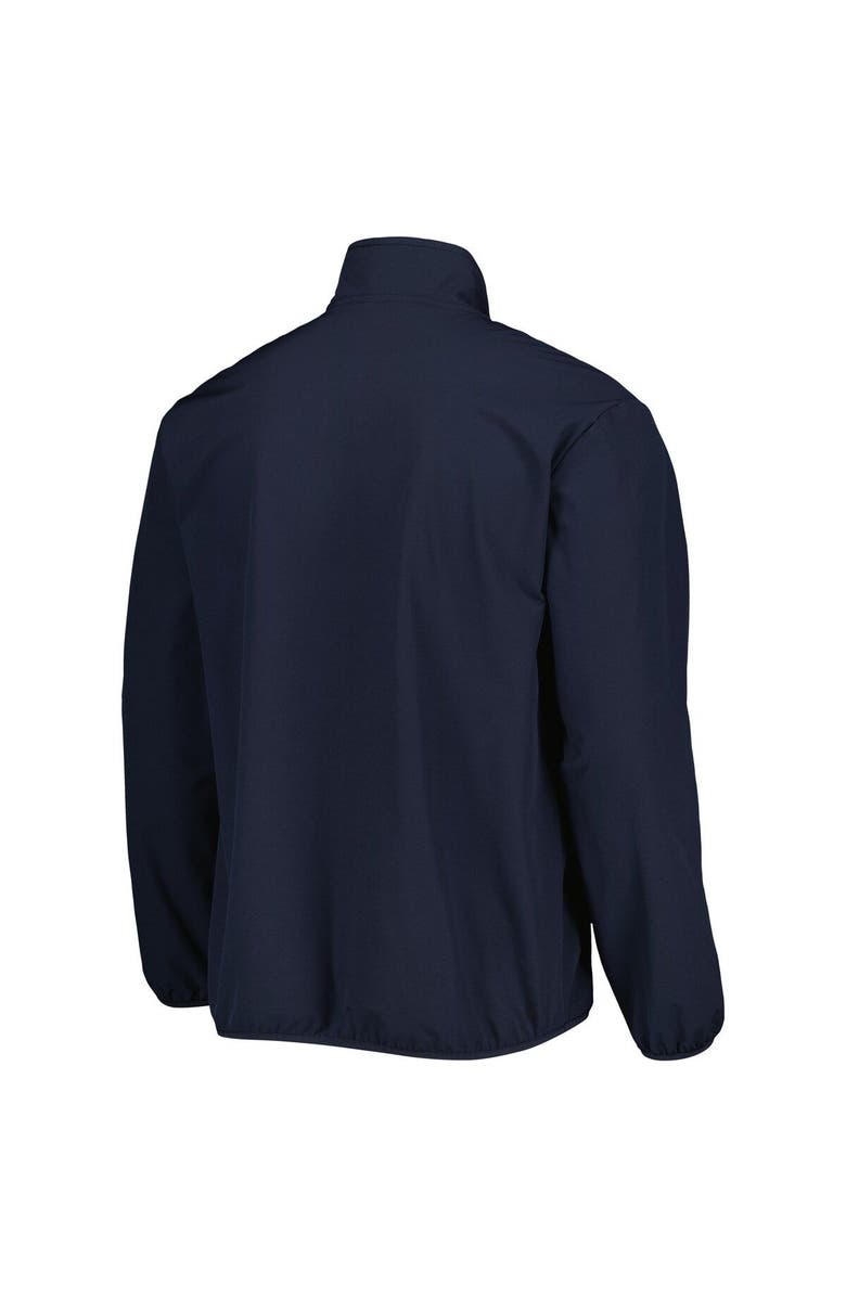 adidas Men's adidas Navy Seattle Kraken COLD.RDY Quarter-Zip Jacket, Alternate, color,