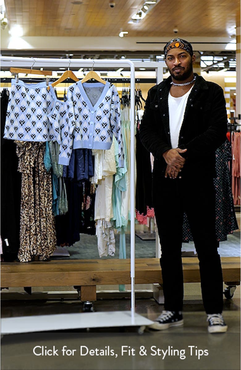 Kids' Heart Argyle Cardigan, Camisole & Skirt 3-Piece Set, sales video thumbnail