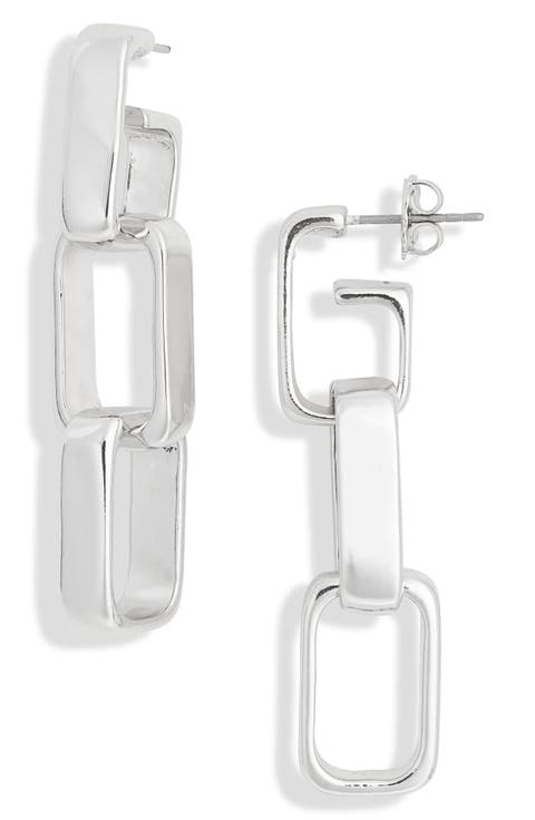 Chain Link Drop Earrings