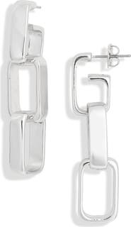 Leith Chain Link Drop Earrings