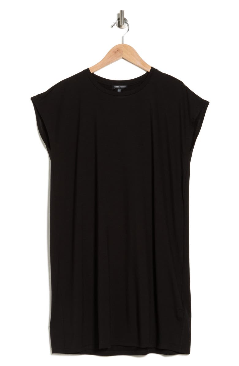 Eileen Fisher Boxy Crewneck Dress, Alternate, color,
