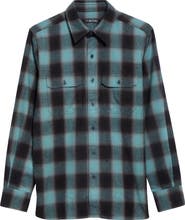 TOM FORD Brushed Check Military Fit Shirt