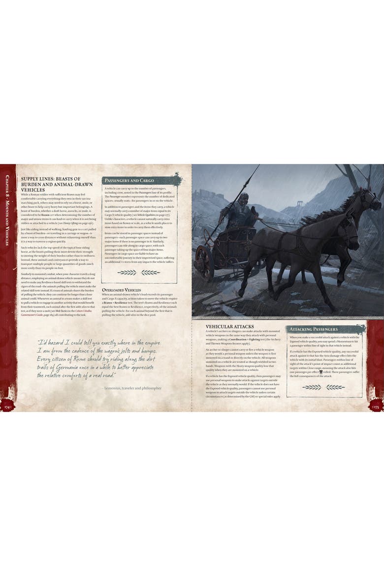 RPG Hardcover Book, Alternate, color, Multicolored