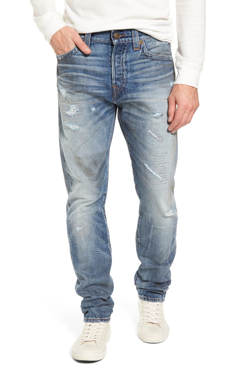 True Religion Brand Jeans Logan Slim Straight Fit Jeans, Main, color, 