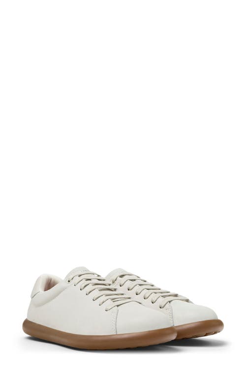 Camper Pelotas Soller Leather Trainers In White