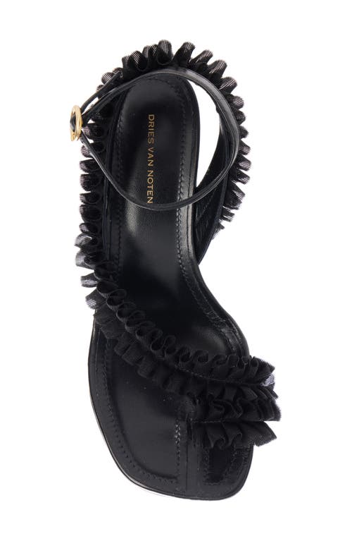 DRIES VAN NOTEN DRIES VAN NOTEN VIRGO ANKLE STRAP SANDAL