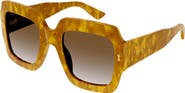 Gucci 53mm Square Sunglasses