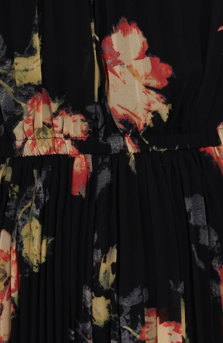 Petal & Pup Hillary Floral Cold Shoulder Long Sleeve Romper, Alternate, color,