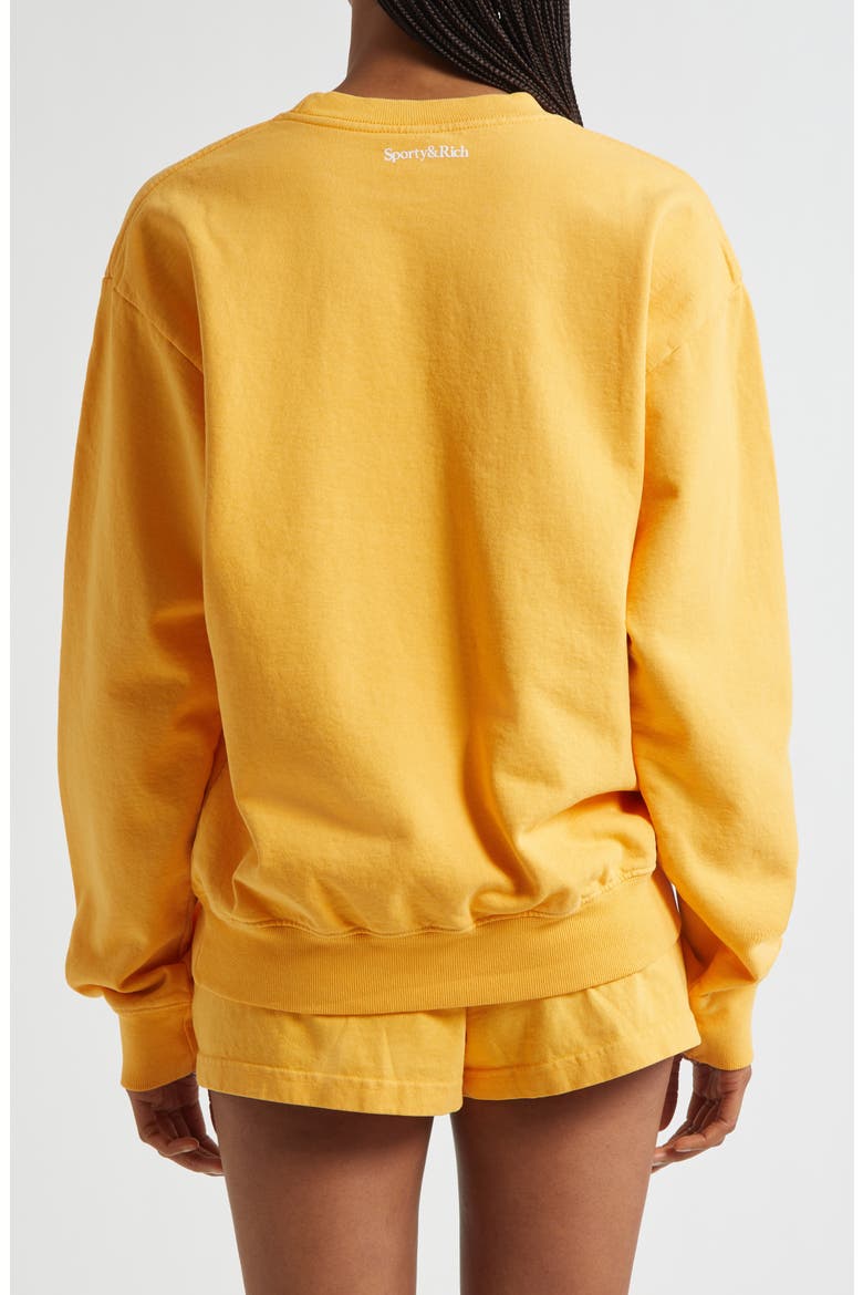 UCLA Ivy Fleece Logo Graphic Sweatshirt, Alternate, color, BRUIN GOLD