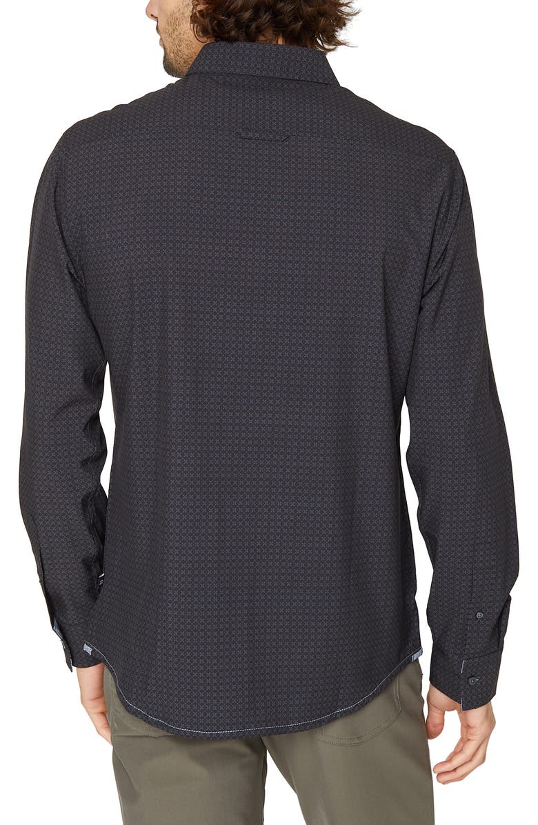 7 Diamonds Saturday Express Performance Button-Up Shirt, Alternate, color, 