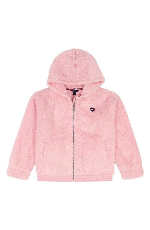 Kids' Minky Fleece Zip Up Hoodie (Big Kid)