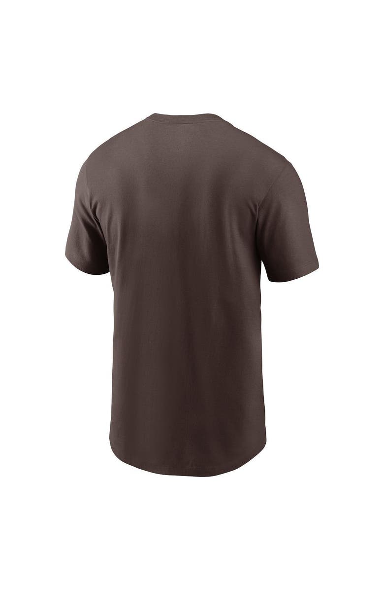 Nike Men's Nike Brown San Diego Padres Team T-Shirt, Alternate, color,