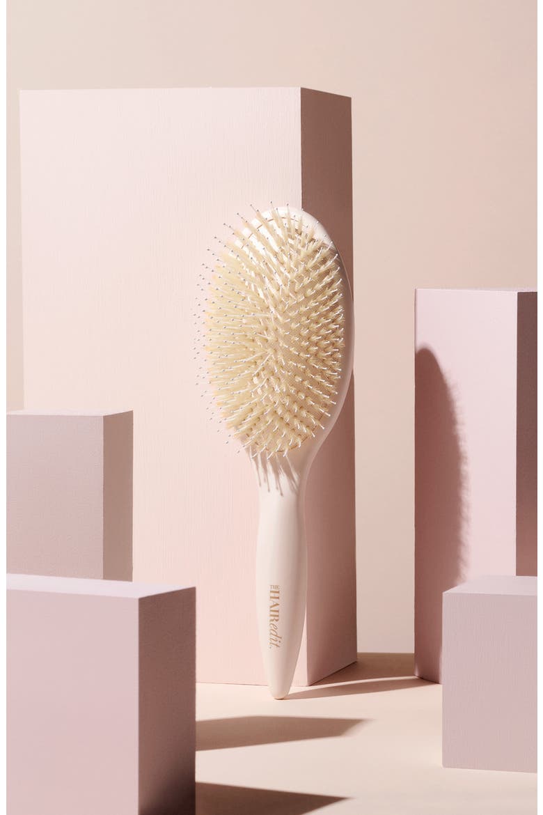Finish & Shine Boar Bristle Brush, Alternate, color, NO COLOR