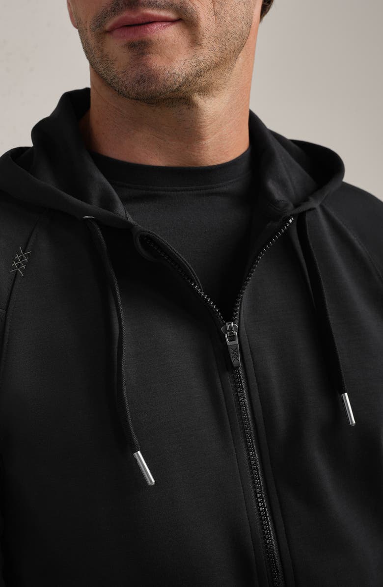 Rhone DreamState Zip Hoodie, Alternate, color, Pure Black