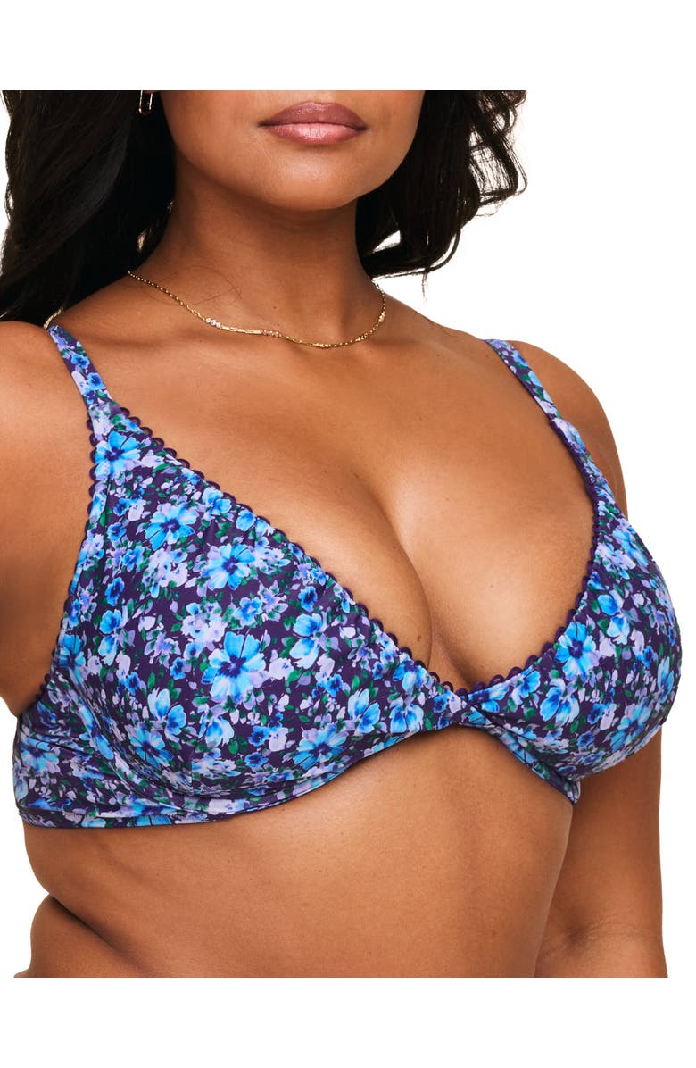 Adore Me Pilar Swimwear Bikini Top, Alternate, color, 