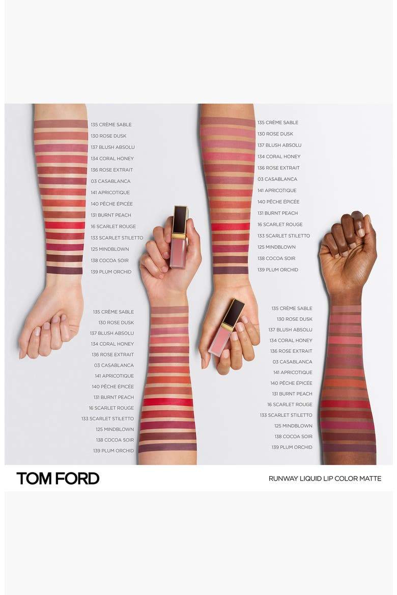 Casablanca Liquid Matte Lipstick, Alternate, color, 134 CORAL HONEY