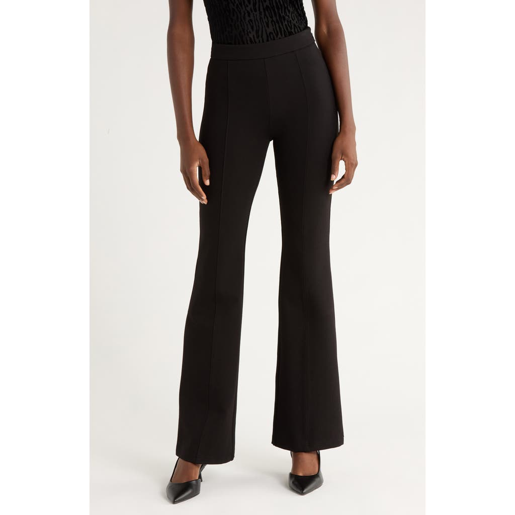 Paige Dorian Slim Bootcut Pants In Black