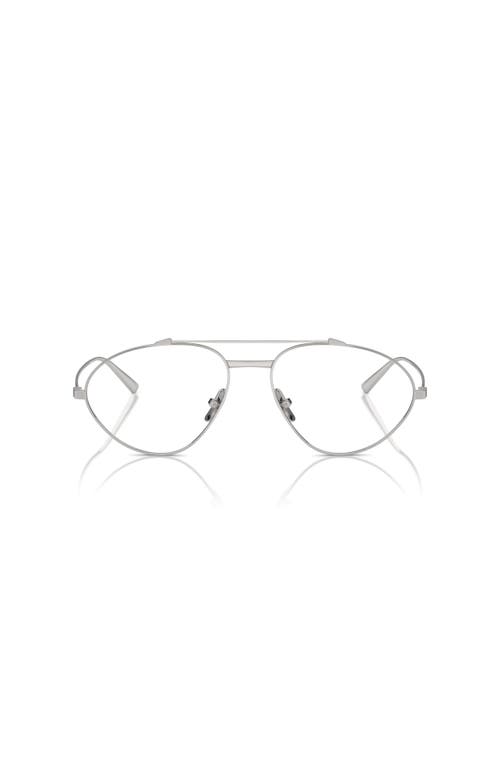 Ferrari 58mm Irregular Optical Glasses In Metallic