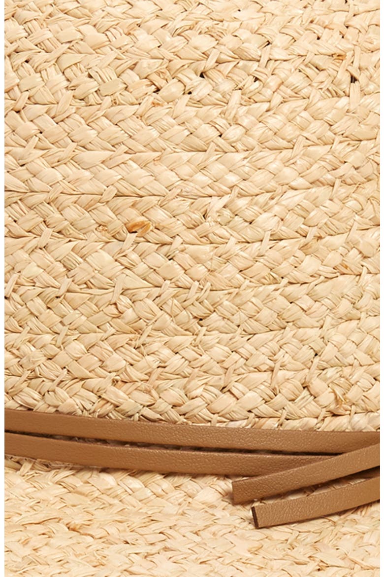 Straw Floppy Hat, Alternate, color, NATURAL