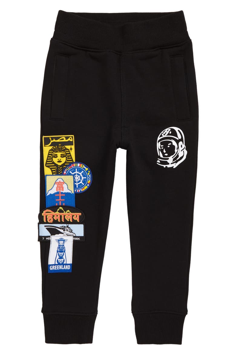 Kids' International Cotton Blend Joggers, Main, color, BLACK