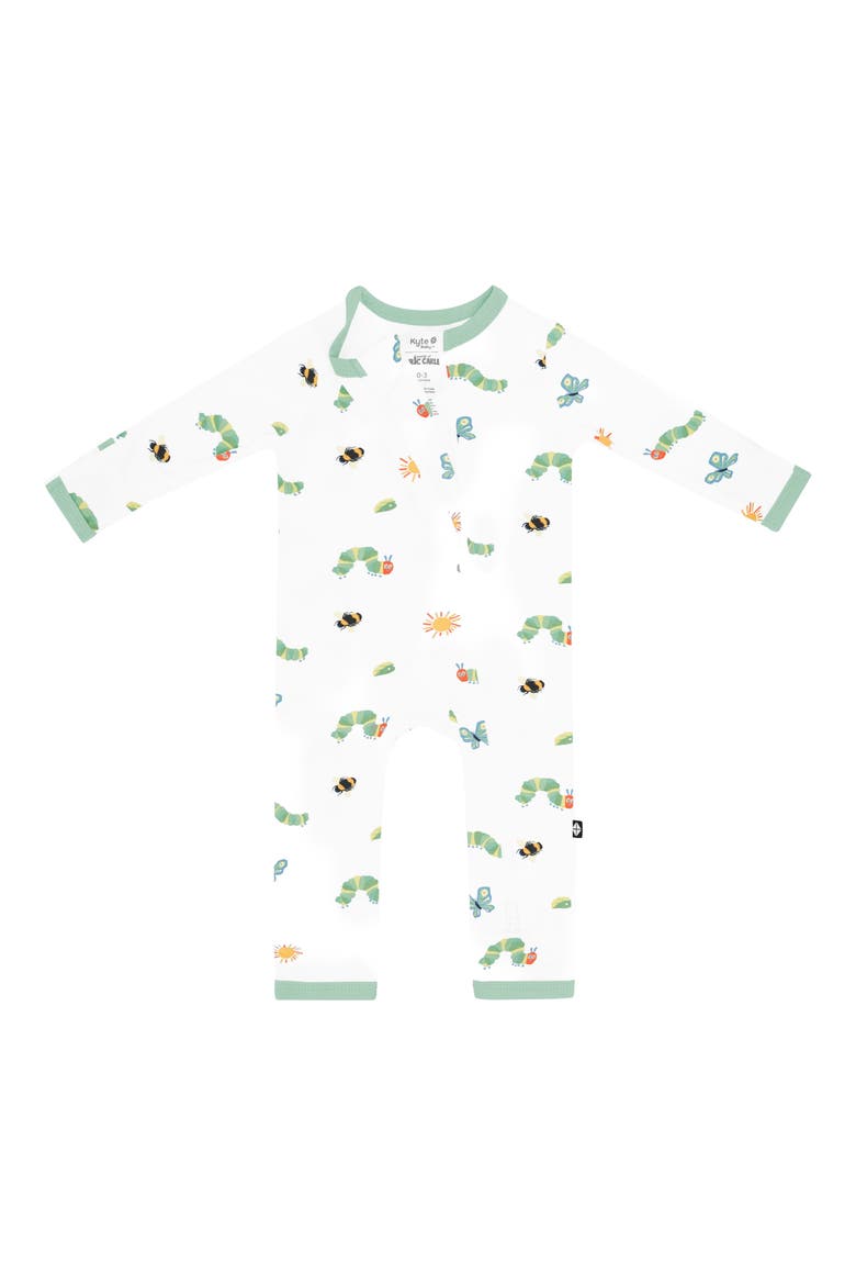'The Very Hungry Caterpillar' Zip-Up Romper, Alternate, color, THE VERY HUNGRY CATERPILLAR