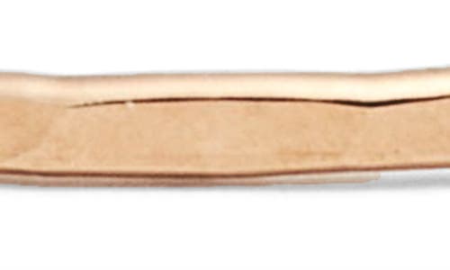 Nashelle Signature Slim Bangle In Gold Fill