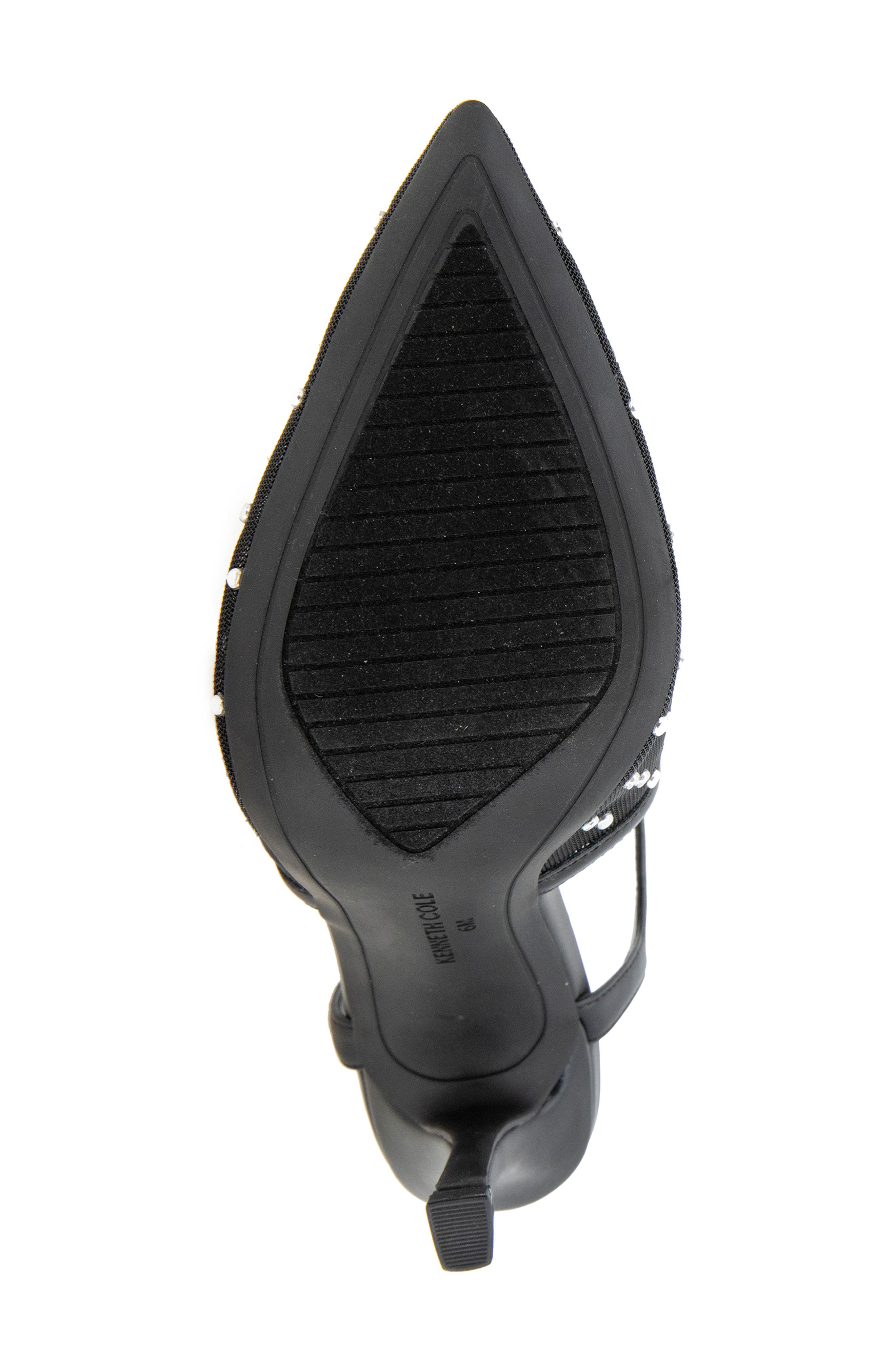 Kenneth Cole Romi Slingback Pump, Alternate, color, Black Stud Mesh