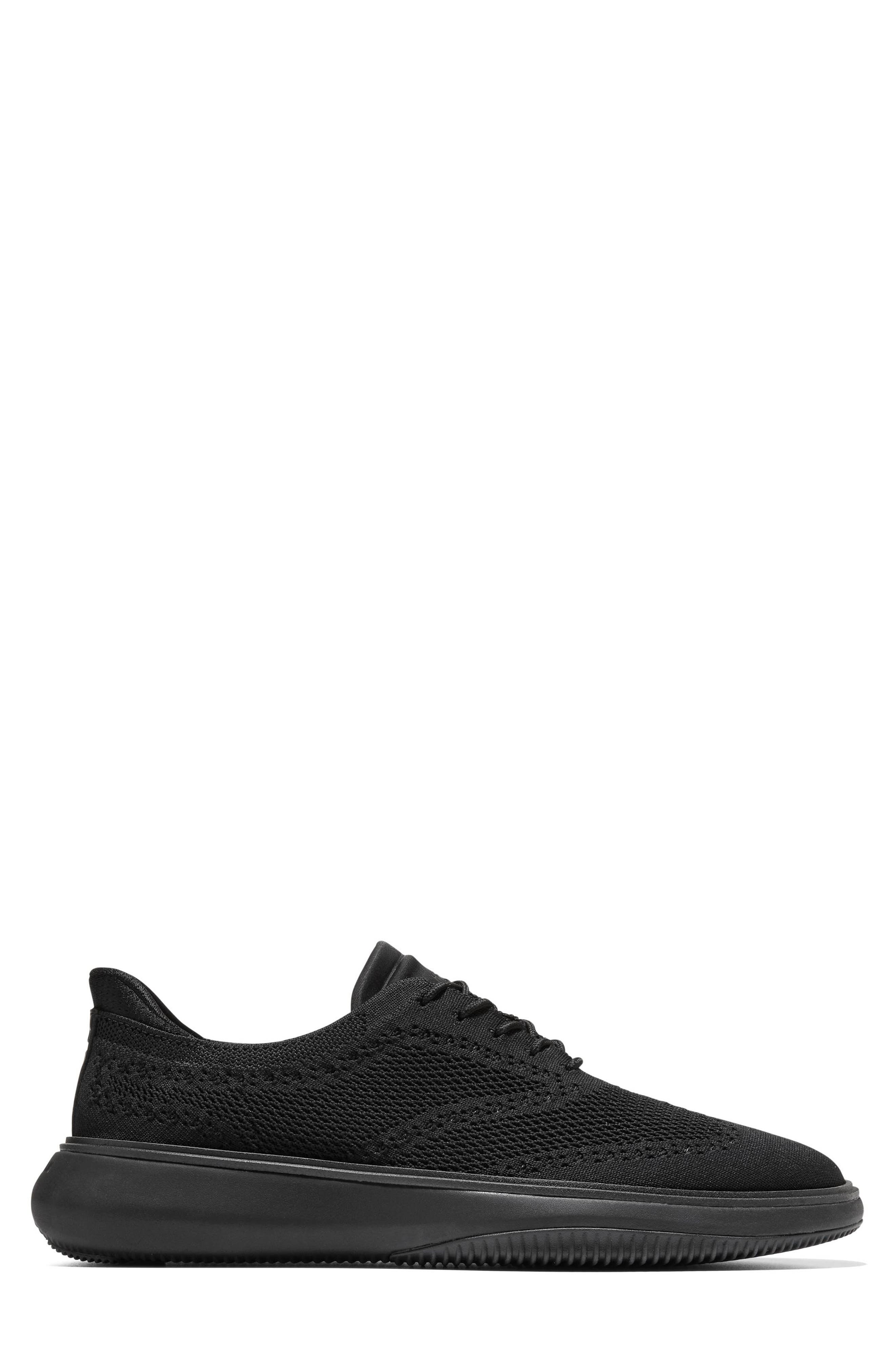 Grand Phaze Stitchlite™ Slip-On Oxford, Alternate, color, BLACK/ BLACK