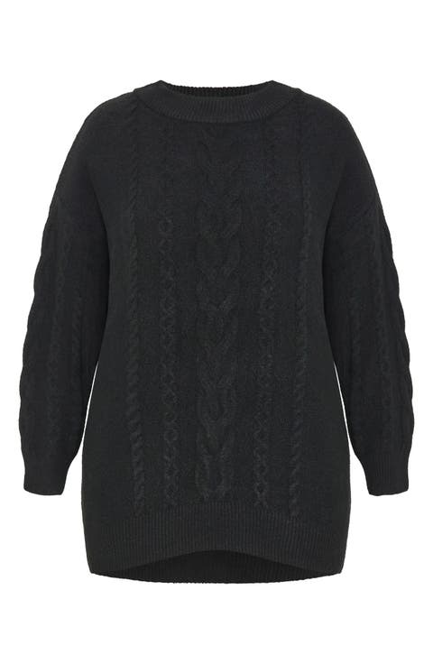 Claudia Cable Knit Sweater