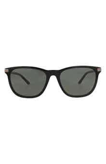 56mm Square Sunglasses