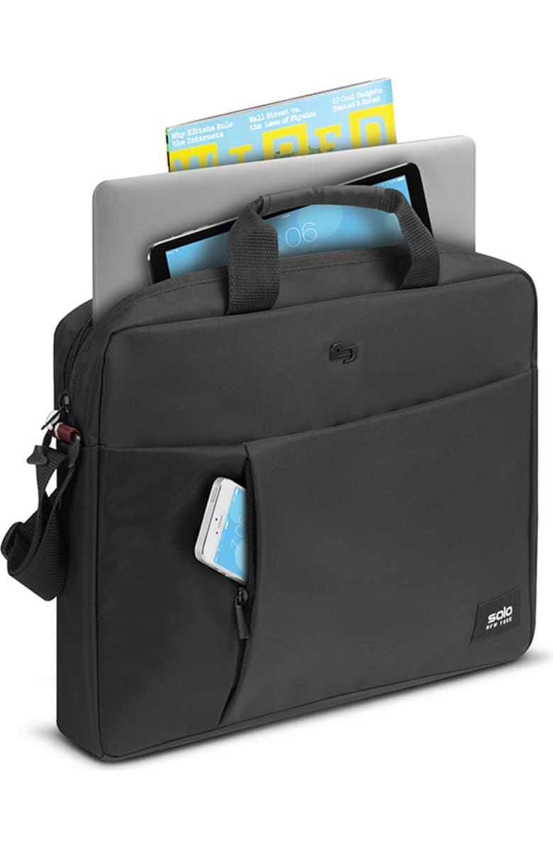 SOLO NEW YORK Lead Slim Briefcase, Alternate, color,